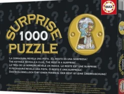 Educa - Surprise Puzzle 1000 - Knights Round The Table Puslespil