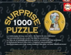 Educa - Surprise Puzzle 1000 - Knights Round The Table Puslespil