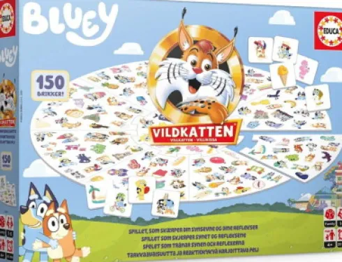 Educa - Vildkatten Bluey Spil - 150 Brikker