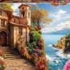 Educa - Villa By The Sea Puzzle - 500 Brikker - Puslespil