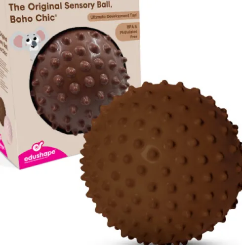 Edushape - Sansebold - Original Sensory Ball Boho Chic - Brun