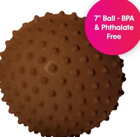 Edushape - Sansebold - Original Sensory Ball Boho Chic - Brun