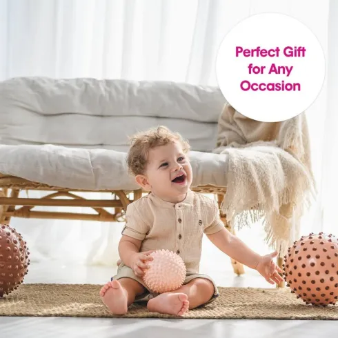 Edushape - Sansebold - Original Sensory Ball Boho Chic - Brun