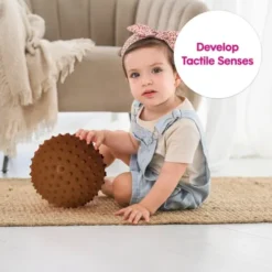 Edushape - Sansebold - Original Sensory Ball Boho Chic - Brun