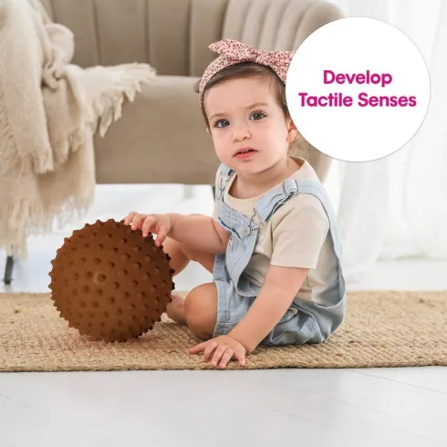Edushape - Sansebold - Original Sensory Ball Boho Chic - Brun