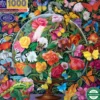 Eeboo - Butterfly Still Life - 1000 Brikker - Puslespil