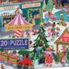 Eeboo - Christmas Village - 20 Piece Puzzle - 20 Brikker - Puslespil