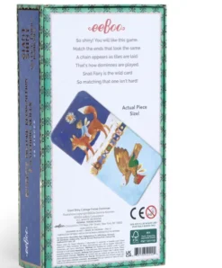 Eeboo - Cottage Fairies Dominoes - Kæmpe Domino Spil