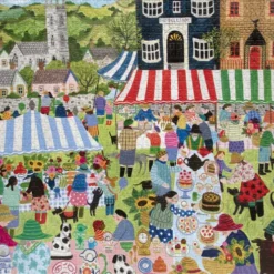 Eeboo - Country Fair Puzzle - 1000 Brikker - Puslespil