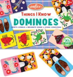Eeboo - Domino Spil - Ting Jeg Kender