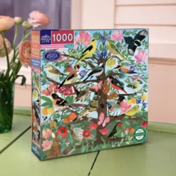 Eeboo - French Medieval Songbirds Puzzle - 1000 Brikker - Puslespil