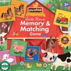 Eeboo - Little Farm - Memory & Matching Game - Huskespil
