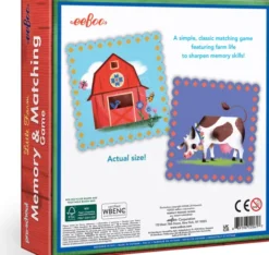 Eeboo - Little Farm - Memory & Matching Game - Huskespil