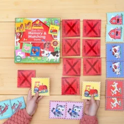Eeboo - Little Farm - Memory & Matching Game - Huskespil