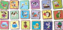 Eeboo - Little Pets Memory & Matching Game - Kæledyr Huskespil