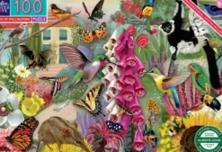 Eeboo - Love Of Pollinators Puzzle - 100 Brikker - Puslespil