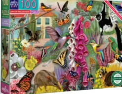 Eeboo - Love Of Pollinators Puzzle - 100 Brikker - Puslespil