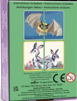 Eeboo - Meadow Memory Match & Make - Naturengen Huskespil