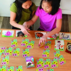 Eeboo - Meadow Memory Match & Make - Naturengen Huskespil