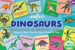 Eeboo - Memory Vendespil - Dinosaur - 48 Kort
