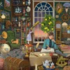 Eeboo Puslespil - Alchemists Library - 1000 Brikker