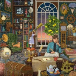 Eeboo Puslespil - Alchemists Library - 1000 Brikker