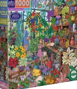 Eeboo - Puslespil - 1000 Brikker - Alchemist's Greenhouse