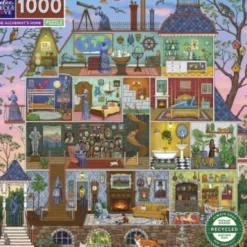 Eeboo Puslespil - 1000 Brikker - Alkymistens Hjem