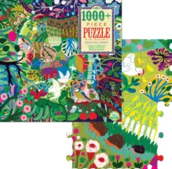 Eeboo Puslespil - 1000 Brikker - Bountiful Garden