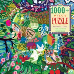 Eeboo Puslespil - 1000 Brikker - Bountiful Garden