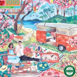 Eeboo Puslespil - 1000 Brikker - Camperlivet