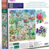 Eeboo - Puslespil - 1000 Brikker - Floral Cupboard