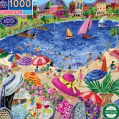 Eeboo Puslespil - 1000 Brikker - Frokost Ved Havet