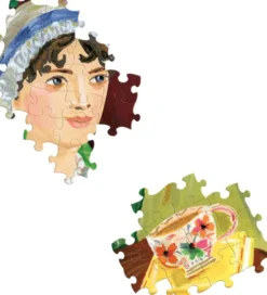 Eeboo Puslespil - 1000 Brikker - Jane Austen Book Club