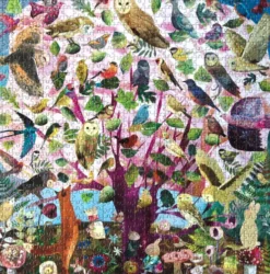 Eeboo Puslespil - 1000 Brikker - Parliament Of Owls