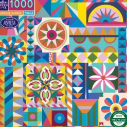 Eeboo Puslespil - 1000 Brikker - Solskinshave