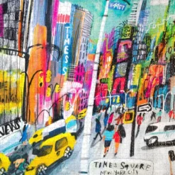 Eeboo Puslespil - 1000 Brikker - Times Square