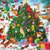 Eeboo Puslespil - Christmas Songbirds - 1000 Brikker