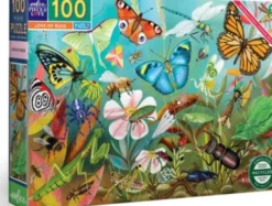 Eeboo Puslespil - Insekter - 100 Brikker