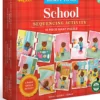 Eeboo - Puslespil Til Børn - Store Brikker - Skole - 10 Brikker