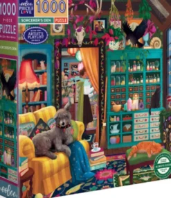 Eeboo - Sorcerer's Den - 1000 Brikker - Puslespil