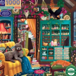 Eeboo - Sorcerer's Den - 1000 Brikker - Puslespil
