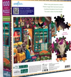 Eeboo - Sorcerer's Den - 1000 Brikker - Puslespil