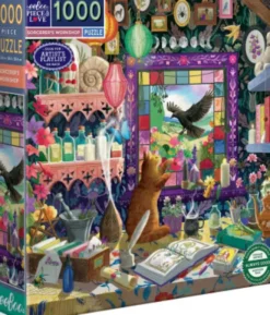 Eeboo - Sorcerer's Workshop Puzzle - 1000 Brikker - Puslespil