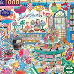 Eeboo - Sweet Shoppe - 1000 Brikker - Puslespil