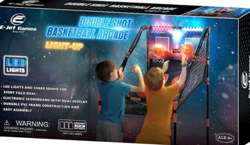 Elektronisk Arcade Basketball For 2 Spillere