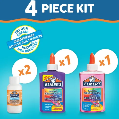 Elmer's - Colour Slime Kit - Slim Sæt