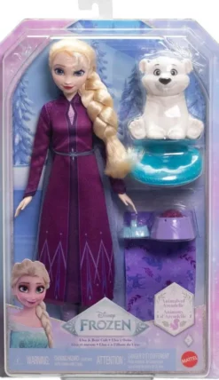 Elsa Dukke Og Baby Bjørn Legesæt - Disney Frost