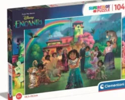 Encanto Puslespil - Disney - Super Color - 104 Brikker - Clementoni