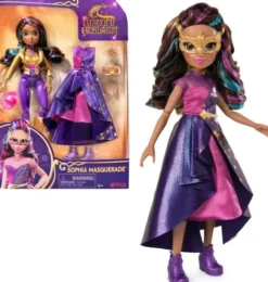 Enhjørningeakademiet - Dlx Dukke Sophia Masquerade 24 CM